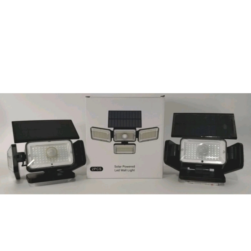 Mokot Solar Lights Outdoor 288 LED 2800LM Solar Motion Sensor Outdoor Lights 2pk